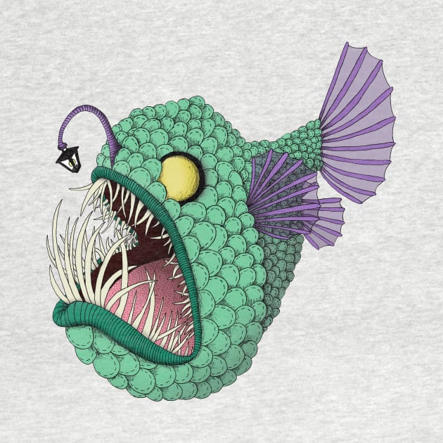 Deep Sea Angler by agrapedesign